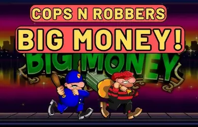 Polisi vs Penjahat di Cops n Robbers Big Money dari Inspired Gaming