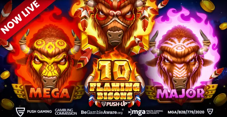 Dari Padang Rumput ke Reels, Eksplorasi Epik dalam 10 Flaming Bisons