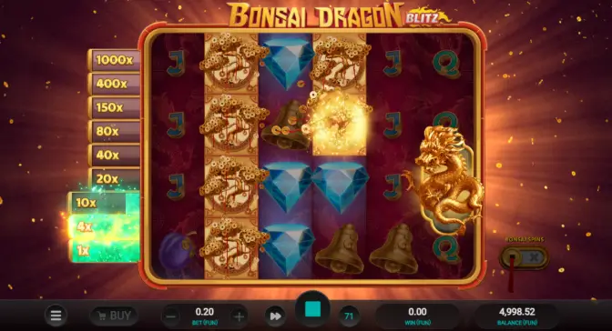 Taklukkan Naga dan Menangkan Jackpot Besar di Bonsai Dragon Blitz